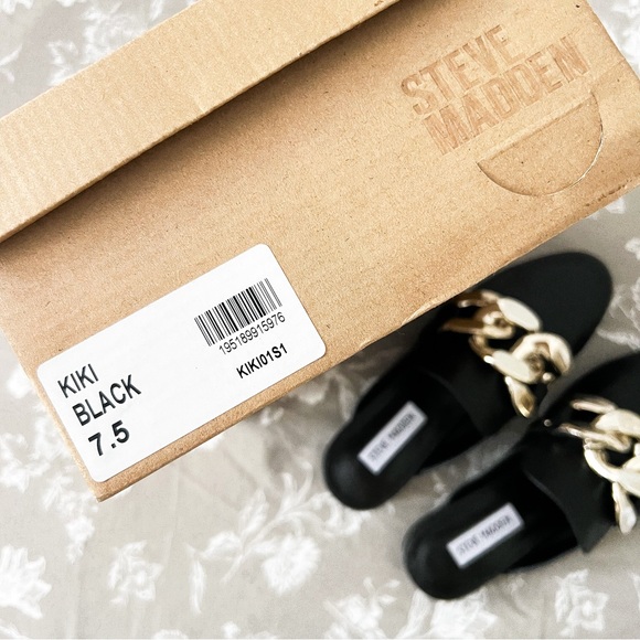 Steve Madden KIKI Mules - Black, Size 7.5 - Picture 4 of 11